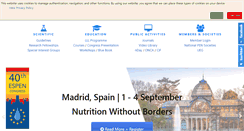 Desktop Screenshot of espen.org